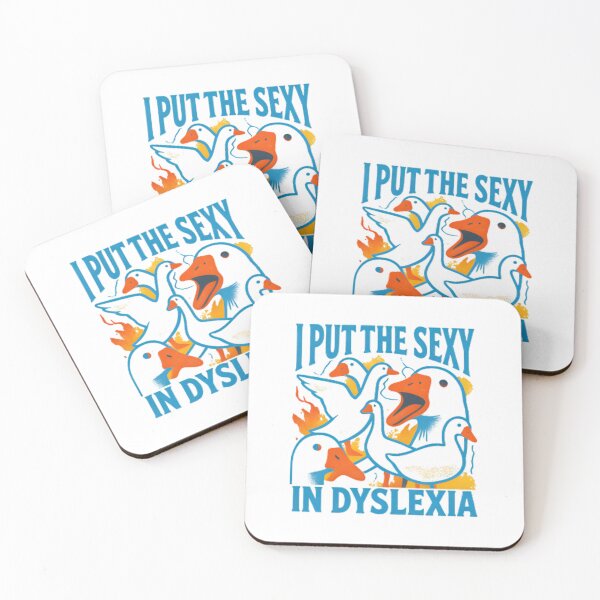 Item preview, Sexy in Dyslexia Funny Goose designed and sold by Colorful-Garden.