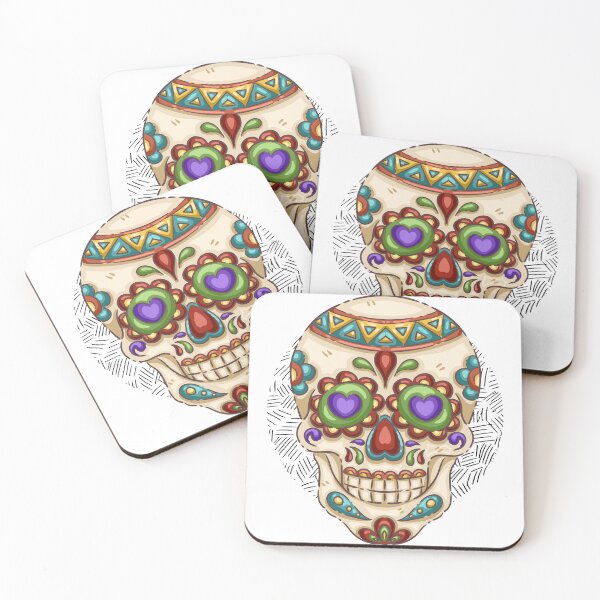 Item preview, Vibrant Sugar Skull Cinco de Mayo designed and sold by Snice18.