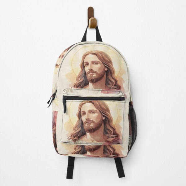 Item preview, Watercolor painting of Jesus  designed and sold by Cre8andRecre8.