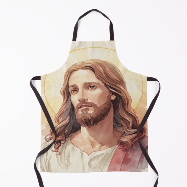 Item preview, Watercolor painting of Jesus designed and sold by Cre8andRecre8.