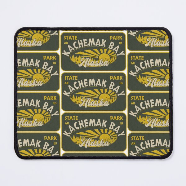 Item preview, Kachemak Bay State Park, Alaska, badge design designed and sold by Wanderful-roads.