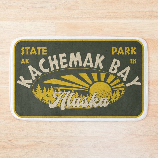 Item preview, Kachemak Bay State Park, Alaska, badge design designed and sold by Wanderful-roads.