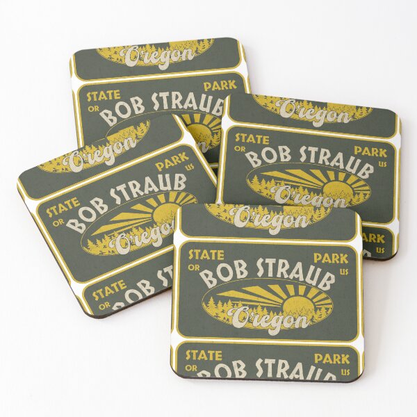 Item preview, Bob Straub State Park, Oregon, badge design designed and sold by Wanderful-roads.