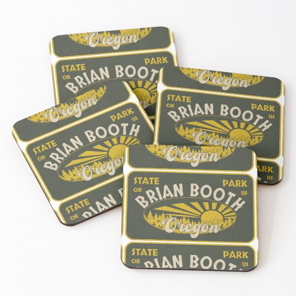 Item preview, Brian Booth State Park, Oregon, badge design designed and sold by Wanderful-roads.