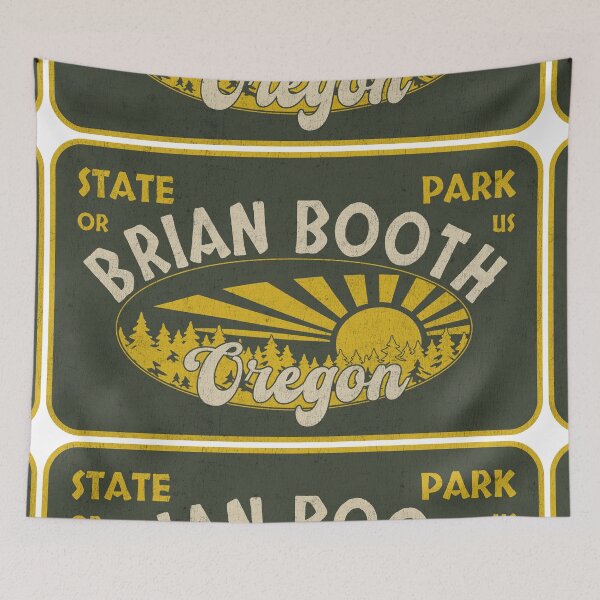 Item preview, Brian Booth State Park, Oregon, badge design designed and sold by Wanderful-roads.