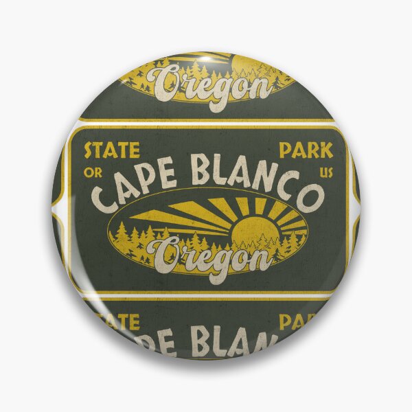 Item preview, Cape Blanco State Park, Oregon, badge design designed and sold by Wanderful-roads.