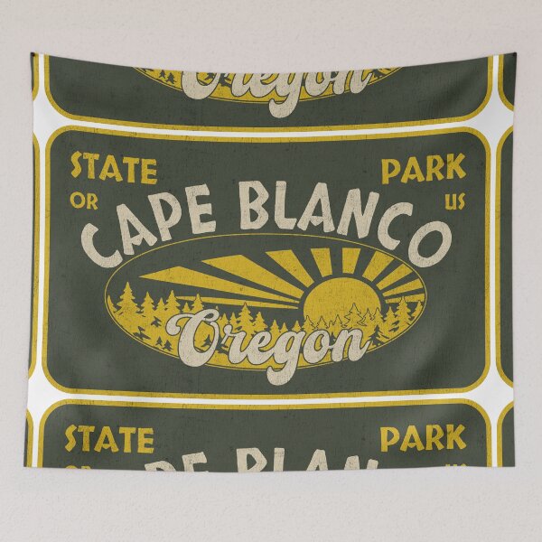 Item preview, Diseño de la insignia del Parque Estatal Cape Blanco, Oregón designed and sold by Wanderful-roads.