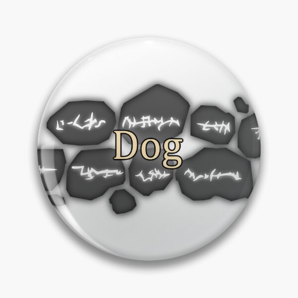 Item preview, Elden Ring Message - Dog designed and sold by MrRelos.