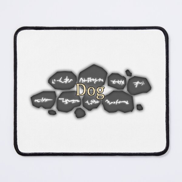 Item preview, Elden Ring Message - Dog designed and sold by MrRelos.