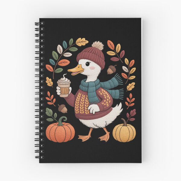 Item preview, Autumn Goose Fall Coquette Girly Autumn Pumpkin Season designed and sold by RonnasJackson.