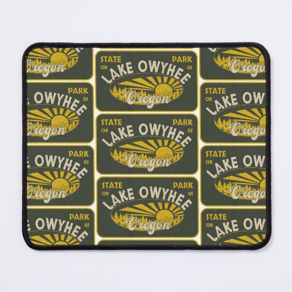 Item preview, Lake Owyhee State Park, Oregon, badge design designed and sold by Wanderful-roads.