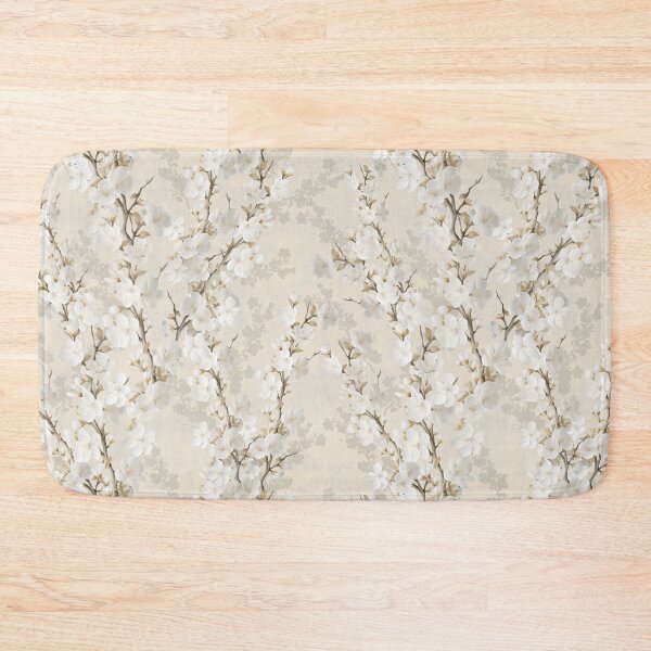 Item preview, Cherry Blossom (Sakura) Botanical in Cream Tones  designed and sold by Elena Ivan - Papadopoulou.