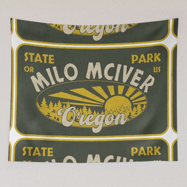 Item preview, Milo McIver State Park, Oregon, badge design designed and sold by Wanderful-roads.