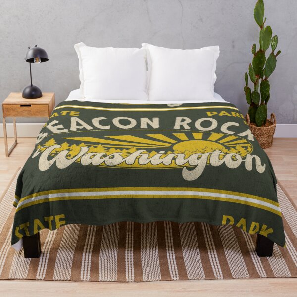 Item preview, Beacon Rock State Park, Washington, badge design designed and sold by Wanderful-roads.