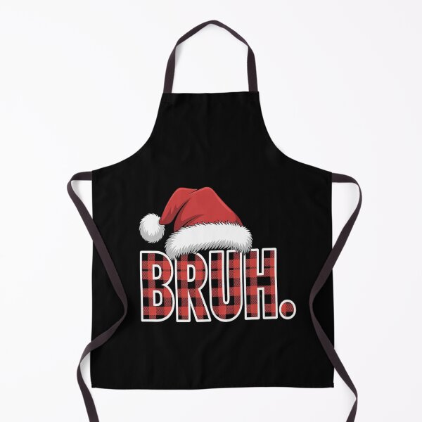 Item preview, Bruh Christmas Plaid Santa Hat Holiday Humor Xmas designed and sold by RonnasJackson.