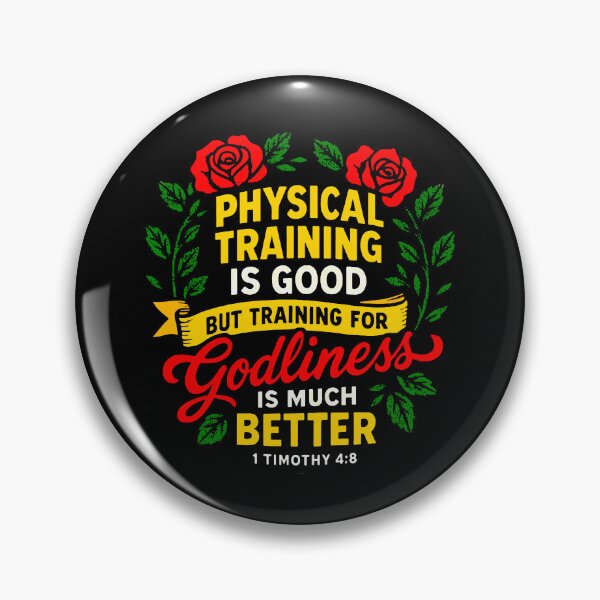 Item preview, 1 Timothy 4:8 Training For Godliness Is Much Better designed and sold by plushism.