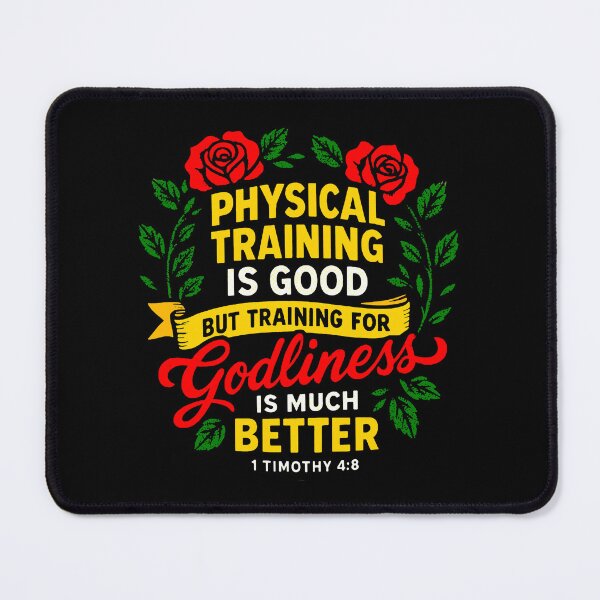Item preview, 1 Timothy 4:8 Training For Godliness Is Much Better designed and sold by plushism.