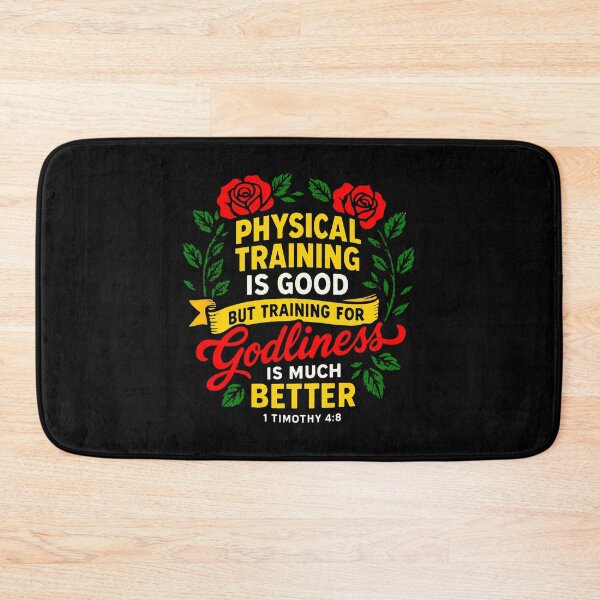 Item preview, 1 Timothy 4:8 Training For Godliness Is Much Better designed and sold by plushism.