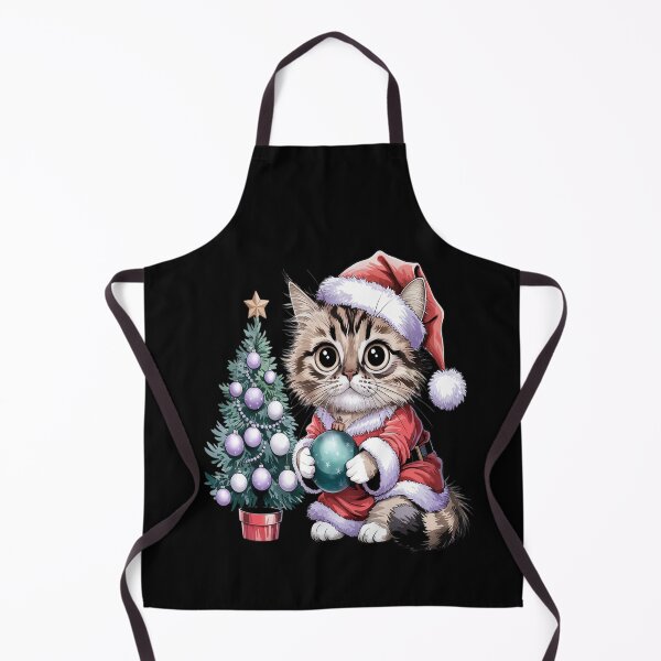 Item preview, Cat merry christmas santa happy designed and sold by RonnasJackson.