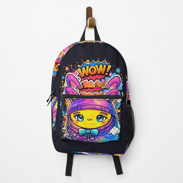 Item preview, WOW Comic Bunny – Kawaii Pop Art Explosion Design designed and sold by InnerwayStudio.