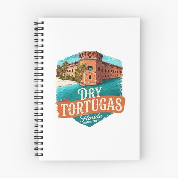 Item preview, Dry Tortugas Florida Fort Jefferson Beach Vintage Travel Sticker designed and sold by Blurbean.