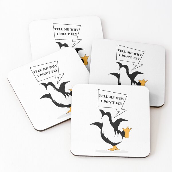 Item preview, Penguin Classic - TELL ME WHY I DON T FLY designed and sold by TheEndDesign.