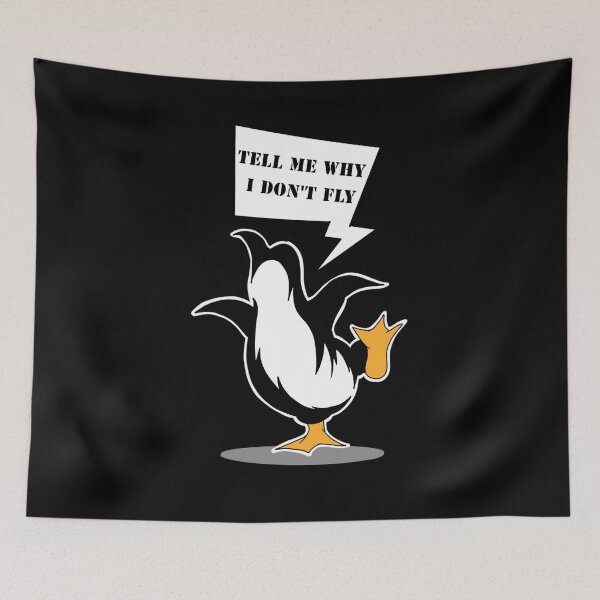 Item preview, Penguin Classic - TELL ME WHY I DON T FLY designed and sold by TheEndDesign.