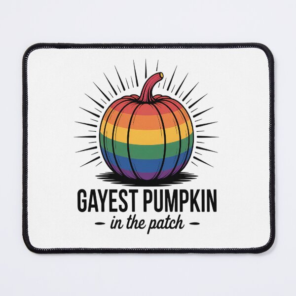 Item preview, Gayest Pumpkin In The Patch  Happy Harvest Gay Pumpkin designed and sold by RonnasJackson.