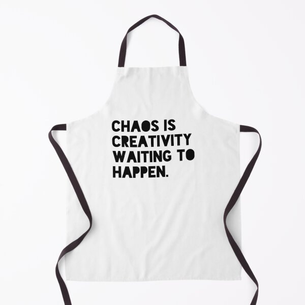 Item preview, Chaos Is Creativity Waiting to Happen Funny Motivational Quote Design designed and sold by THE JAVE STUDIOS.