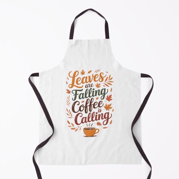 Item preview, Leaves Are Falling Coffee Is Calling Cute Fall Autumn designed and sold by VENOM0RIOT.