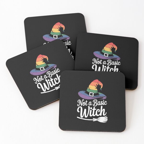 Item preview, Rainbow Pride Witch Hat Not A Basic LGBT designed and sold by RonnasJackson.