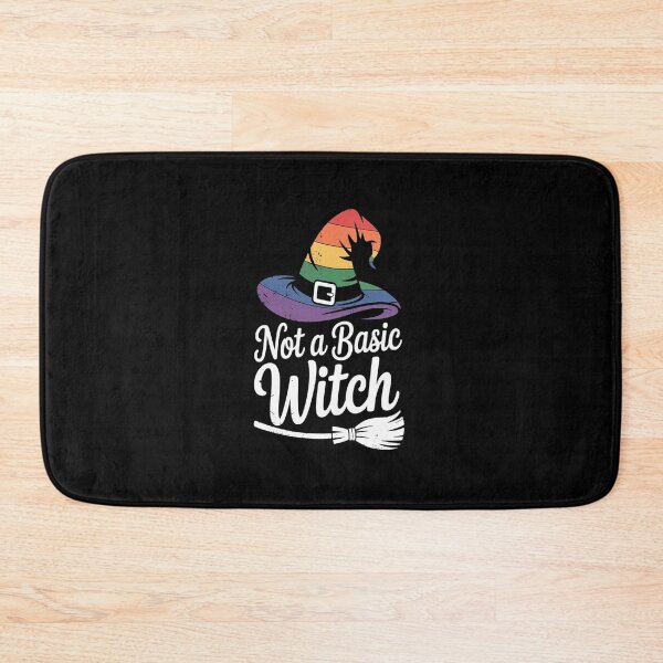 Item preview, Rainbow Pride Witch Hat Not A Basic LGBT designed and sold by RonnasJackson.