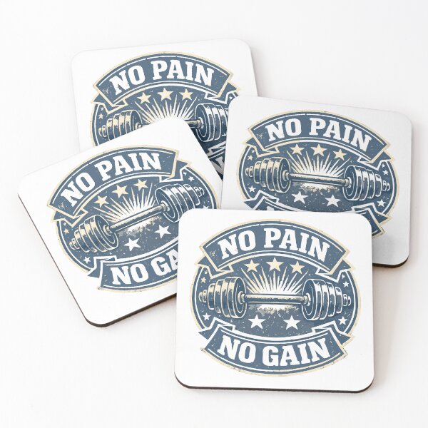 Item preview, No Pain No Gain Classic Gym Motivation designed and sold by athenaVart.