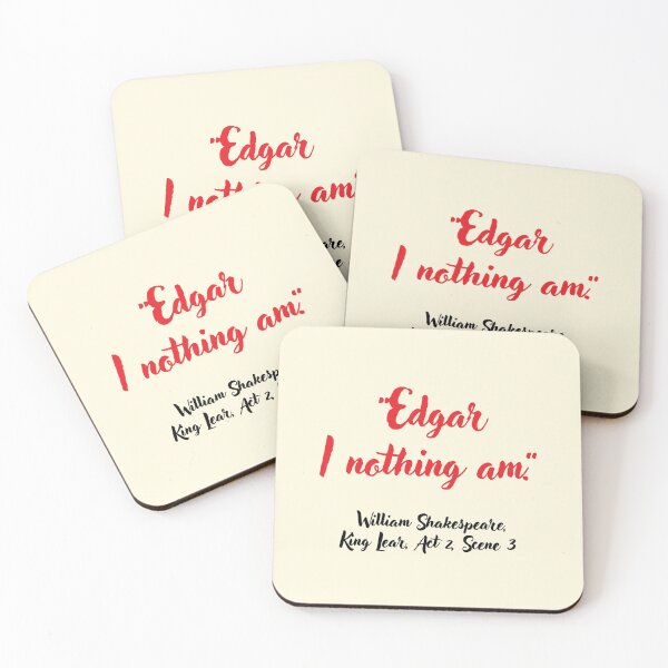 Item preview, Cool Shakespeare Quote from King Lear designed and sold by CharlottePlaceArt.