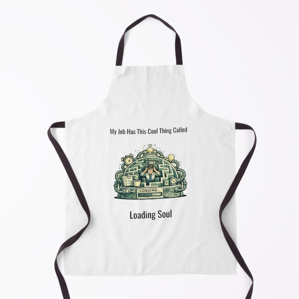 Item preview, My Job Has This Cool Thing Called Loading Soul – Funny Office Humor Design designed and sold by SillentDesign.