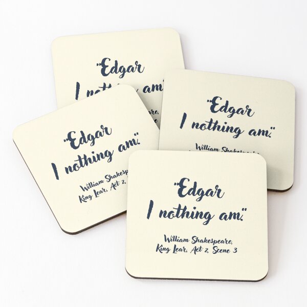 Item preview, Cool Shakespeare Quote from King Lear designed and sold by CharlottePlaceArt.