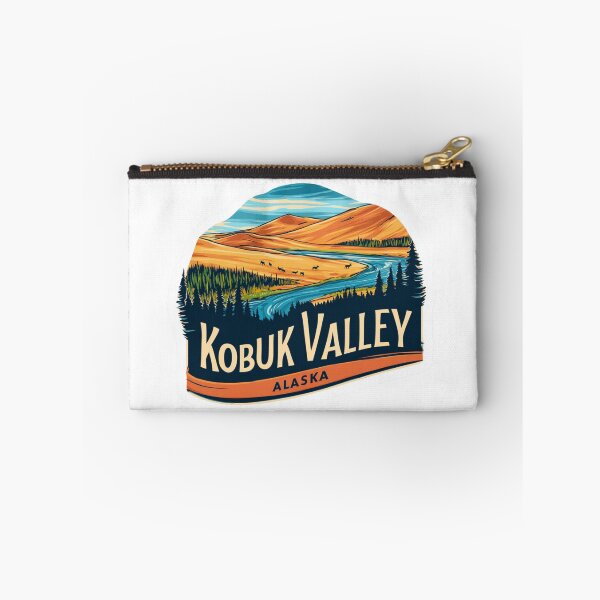 Item preview, Kobuk Valley Alaska Sand Dunes Arctic River National Park Sticker designed and sold by Blurbean.