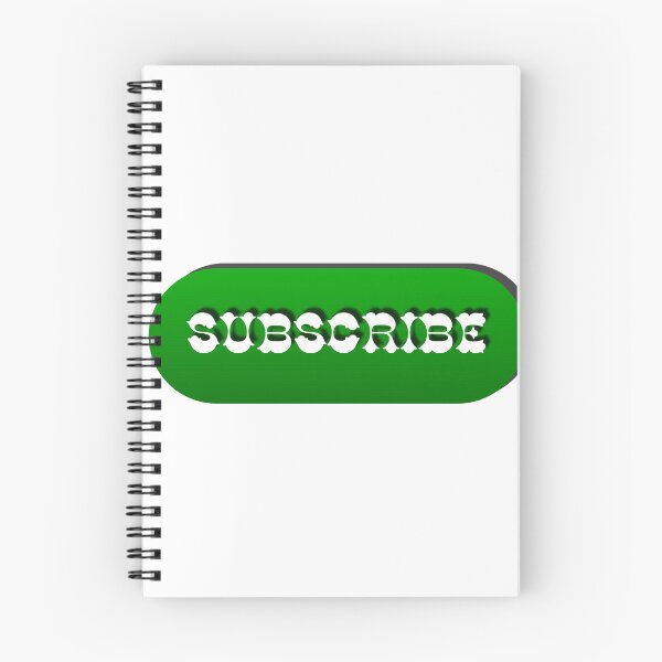 Item preview,  Decorative Green Subscribe Call-to-Action designed and sold by Creatby7030.