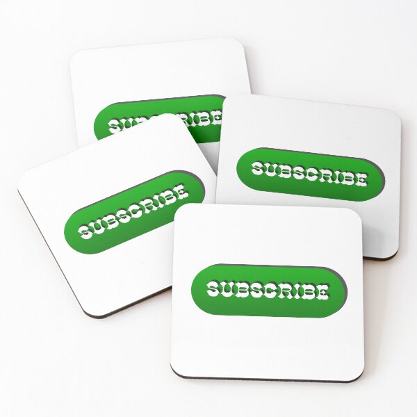 Item preview,  Decorative Green Subscribe Call-to-Action designed and sold by Creatby7030.
