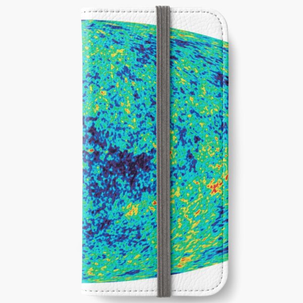 Cosmic microwave background. First detailed "baby picture" of the universe. #Cosmic, #microwave, #background, #First, #detailed, #baby, #picture, #universe iPhone Wallet