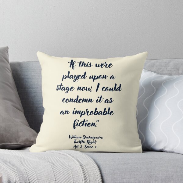 Item preview, Dope Shakespeare Quote from Twelfth Night designed and sold by CharlottePlaceArt.
