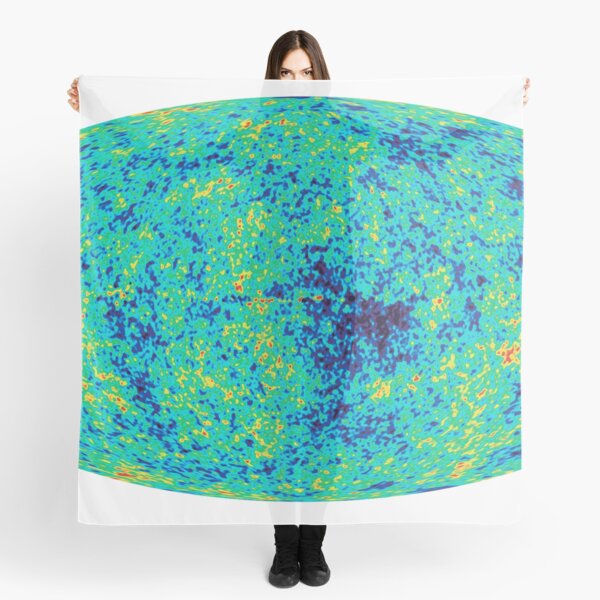 Cosmic microwave background. First detailed "baby picture" of the universe. #Cosmic, #microwave, #background, #First, #detailed, #baby, #picture, #universe Scarf