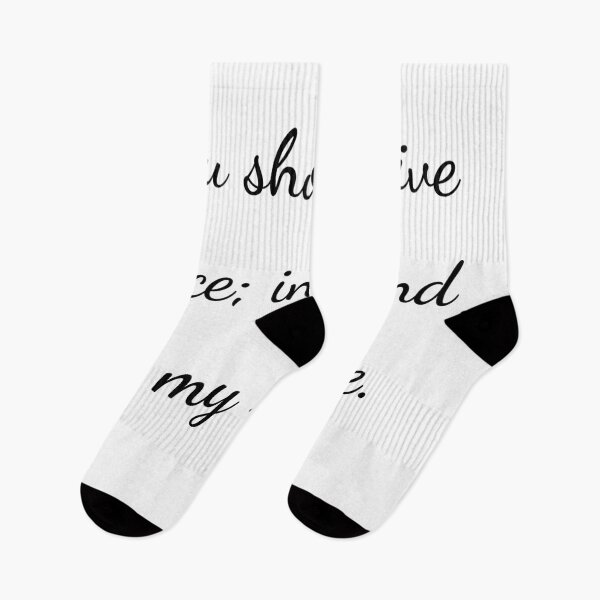Item preview, "You should live twice; in it, and in my rhyme." - handwriting black designed and sold by ariksworld.