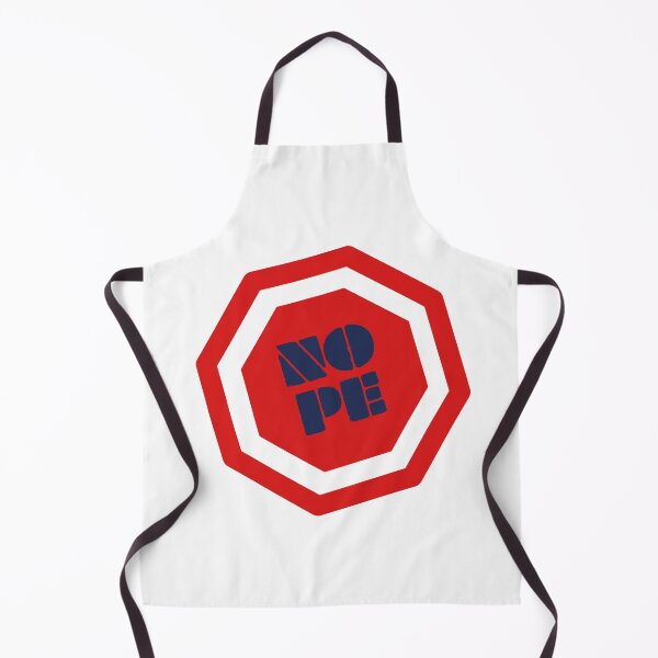 Item preview, Distressed Red Octagon Nope Icon designed and sold by Creatby7030.