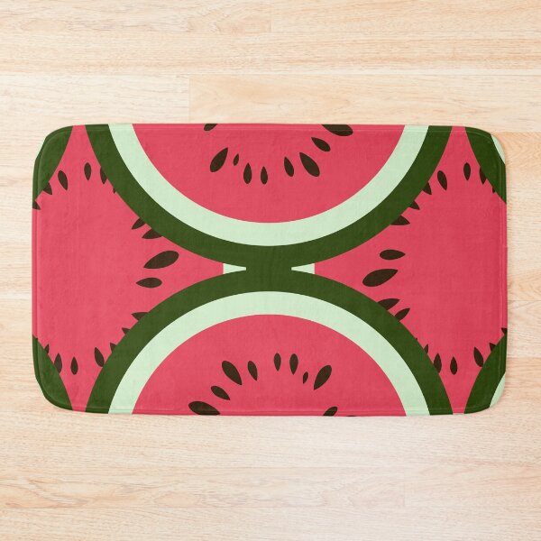 Item preview, Cute Summer Aesthetic Watermelon Seamless Pattern Design designed and sold by NadDot.
