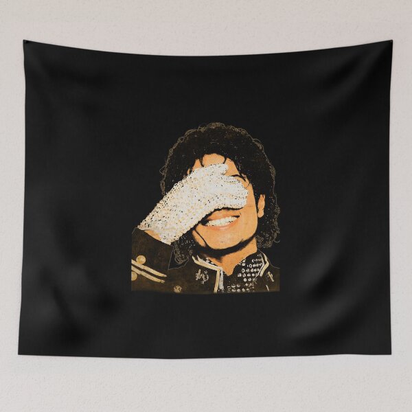 Item preview, MJ King of Pop Sparkling Glove Portrait designed and sold by JustuKitties.