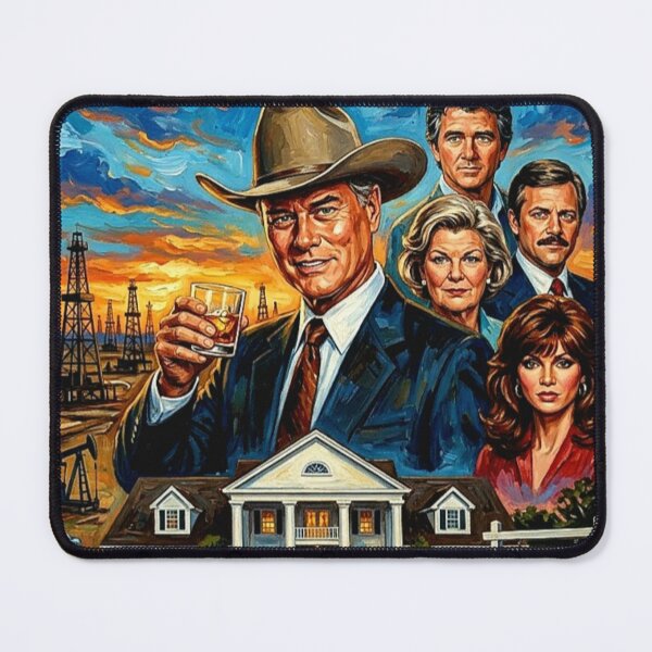 Item preview, The Ewing Empire: Bold Dallas Oil Art designed and sold by Art's Diner.