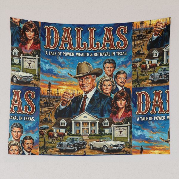 Item preview, The Ewing Empire: Bold Dallas Oil Art designed and sold by Art's Diner.