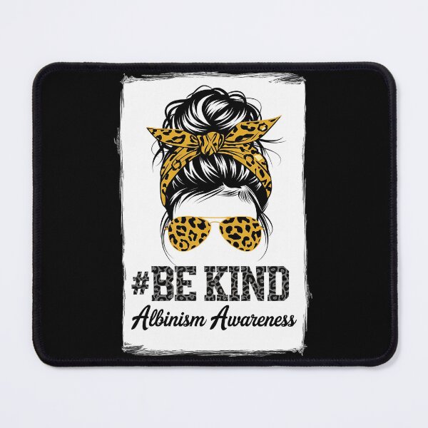 Item preview, Be Kind Women Messy Bun June Wear Yellow Albinism designed and sold by BlassmausArt.