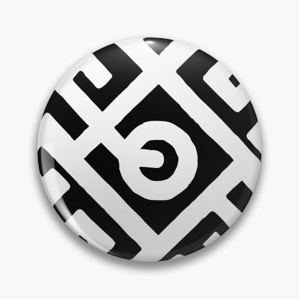 Item preview, White minimalistic ethnic tribal grunge sign 127sm designed and sold by 127sm.